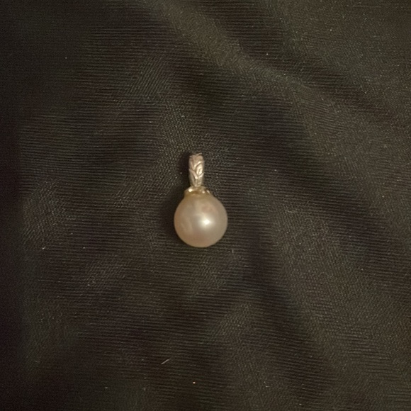 Pearl with setting for a necklace - very good condition - Picture 2 of 4